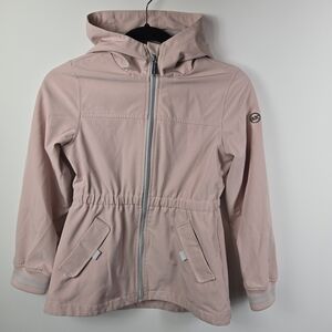 MICHAEL Michael Kors Kids Pink Hooded Light Spring Jacket 10/12 Y